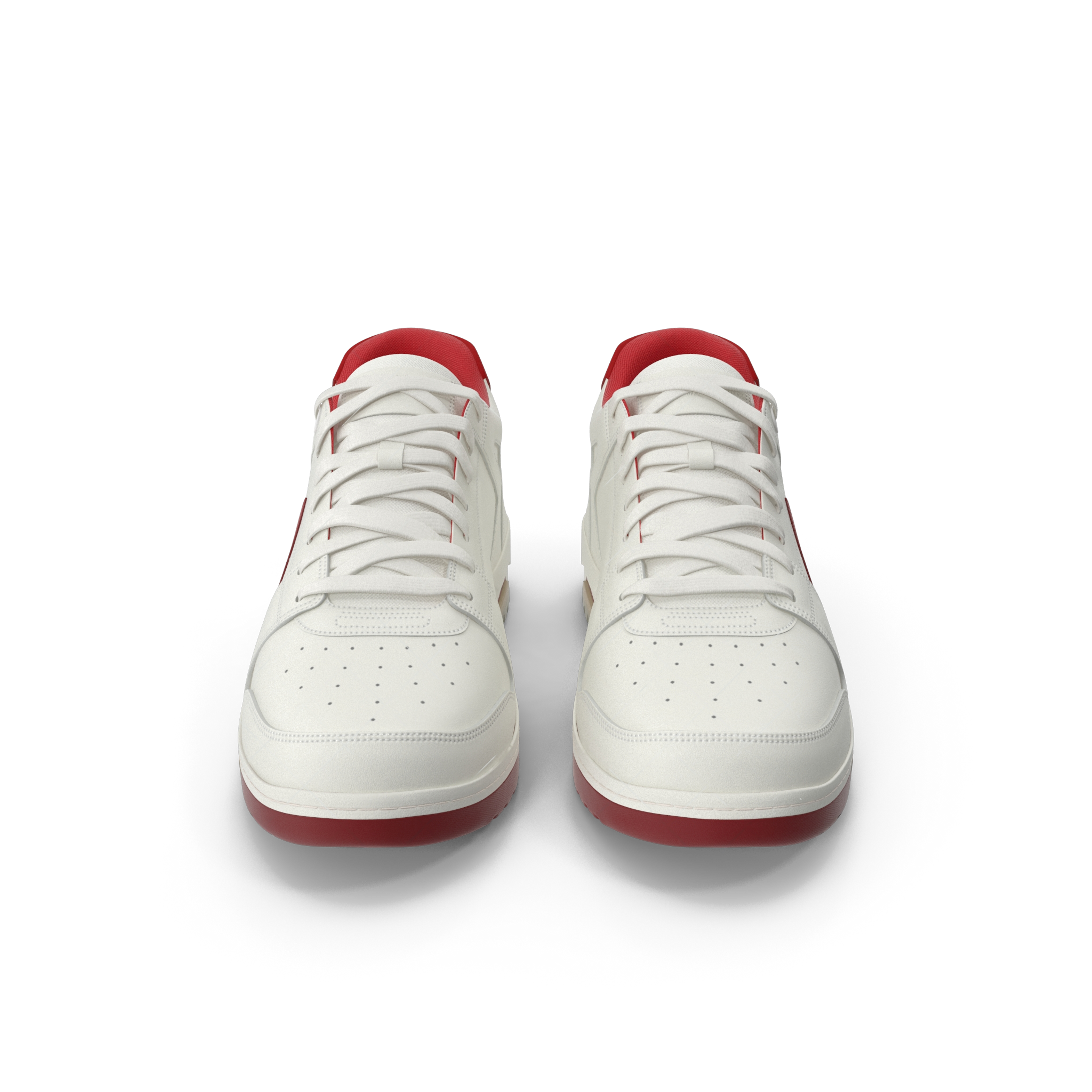 Sports Sneakers Off White Red